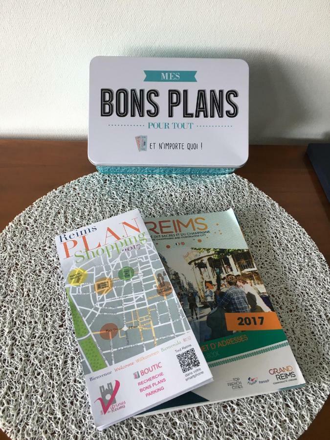 Appartement Bedinreims Burgundy Bottle Free Parking&wifi Free Ideal 4 à 8 Adultes